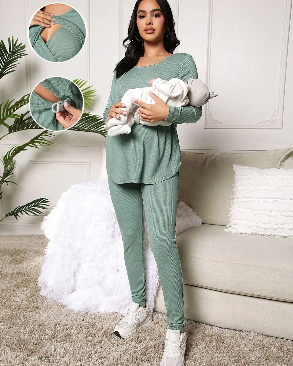 Light Green Maternity Complete Outfit